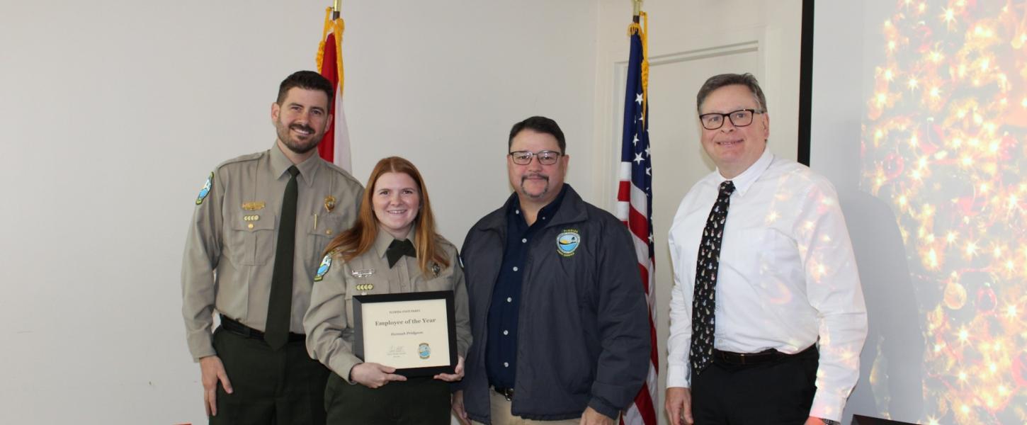 Hannah Pridgeon, Employee of the Year